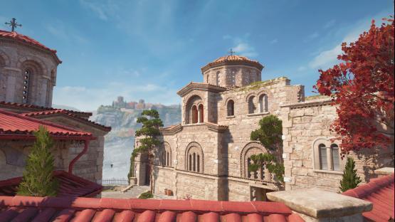Boulder community map environment in Counter-Strike 2