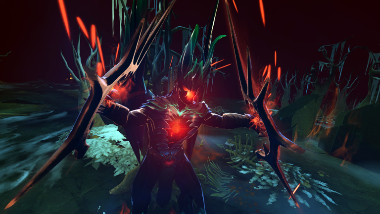 Terrorblade transformed by the Fractal Horns of Inner Abysm Arcana