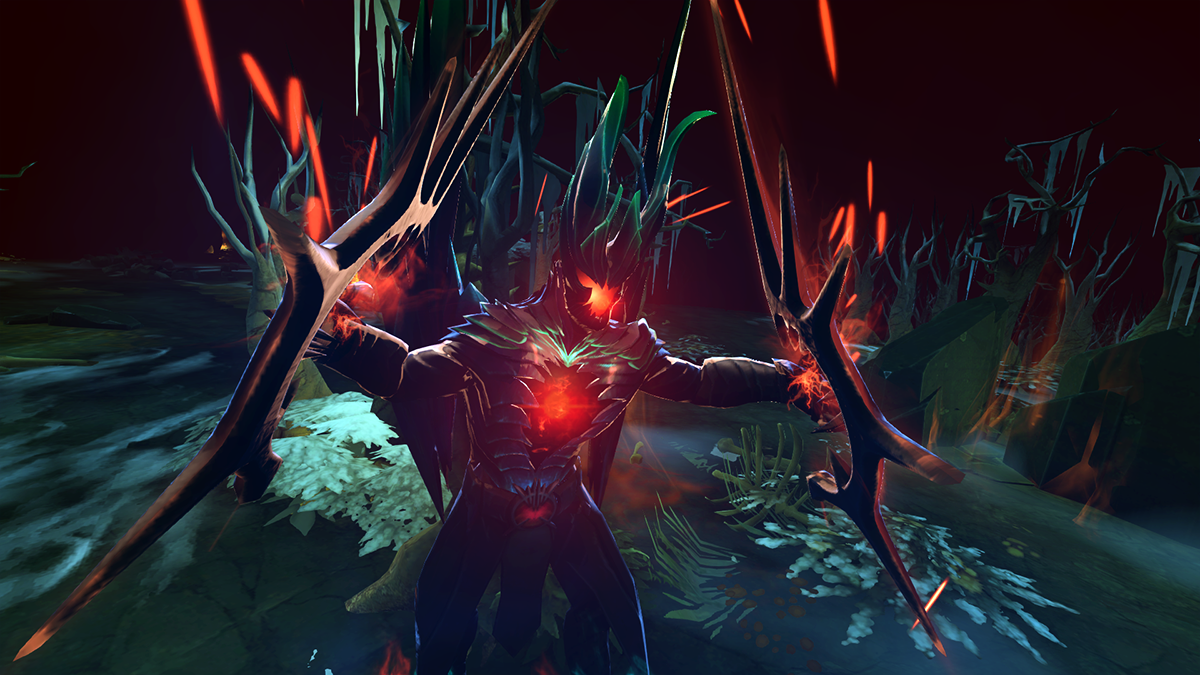 Terrorblade transformed by the Fractal Horns of Inner Abysm Arcana