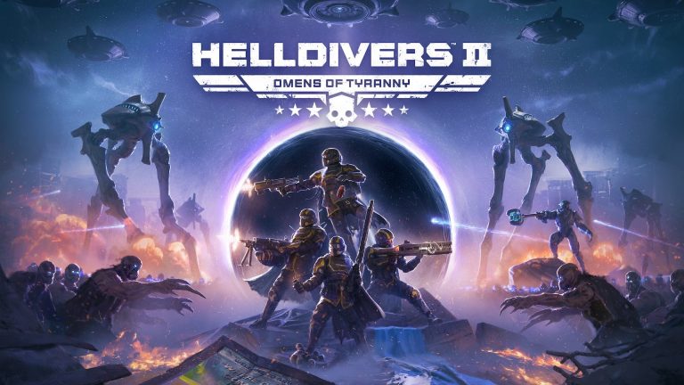Helldivers fighting Illuminate forces inside an urban colony