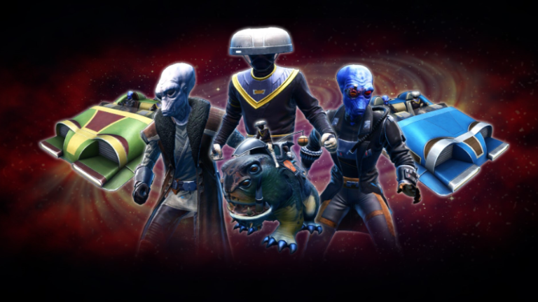 Light and Shadow characters in SWTOR Galactic Seasons 11 artwork