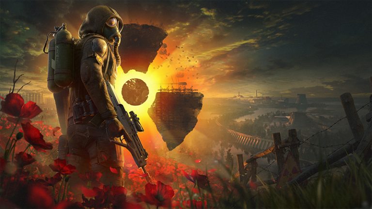 Stalker overlooking the Zone in S.T.A.L.K.E.R. 2 Update 2.0 artwork