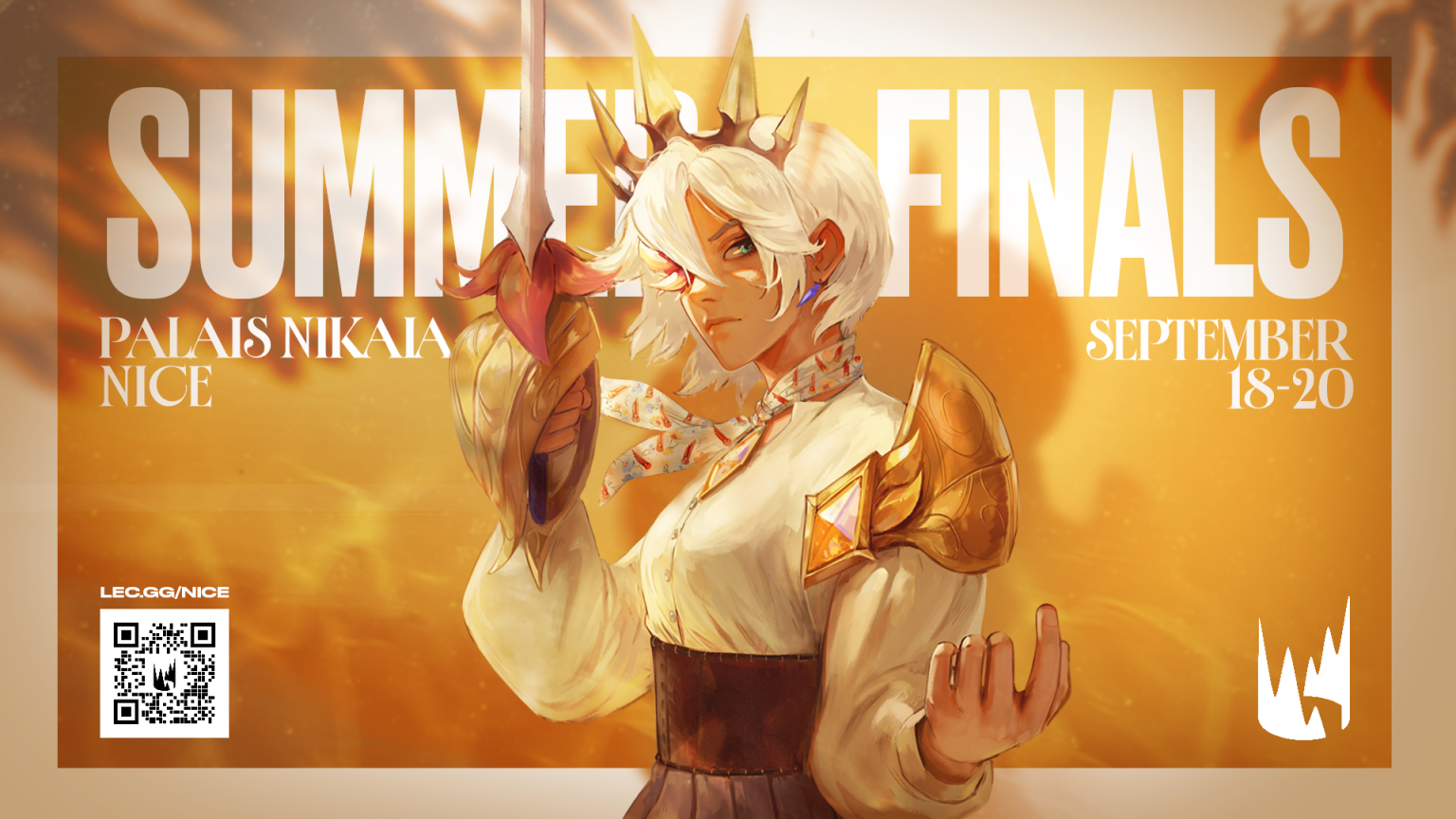 LEC Summer Finals 2026 promotional graphic for Nice France