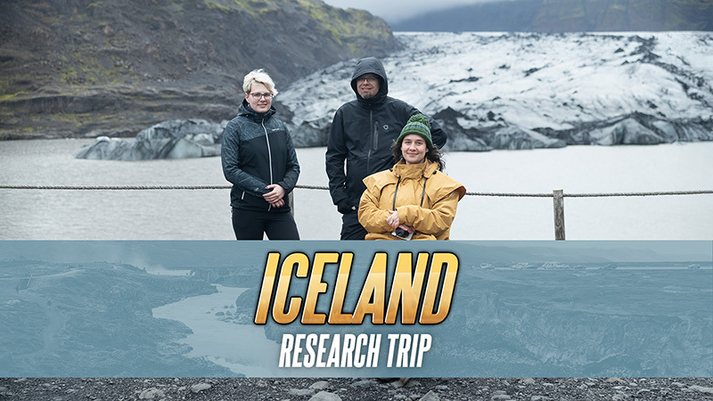 Iceland landscape photographed during Euro Truck Simulator 2 research