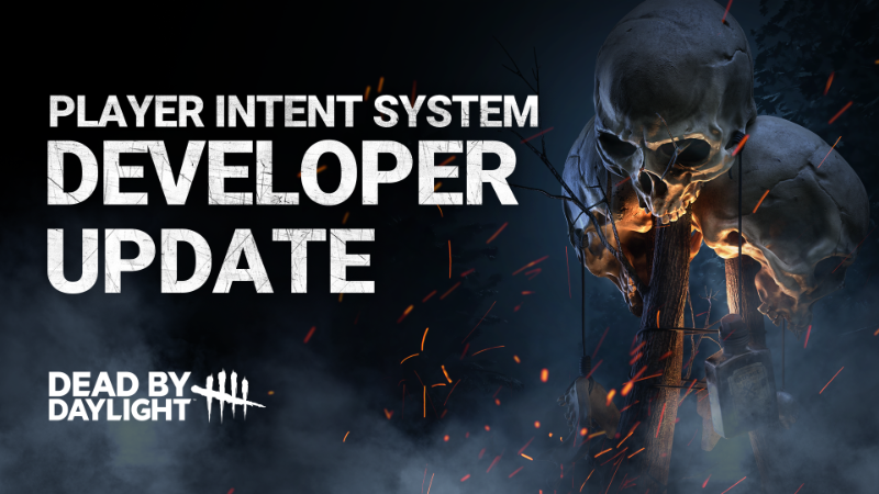 Dead by Daylight interface mockup for the Player Intent system