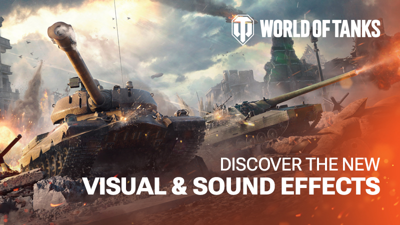World of Tanks Update 2.4 visual effects artwork