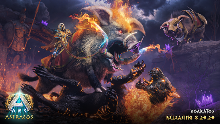 Boaratos creature in ARK Astraeos artwork