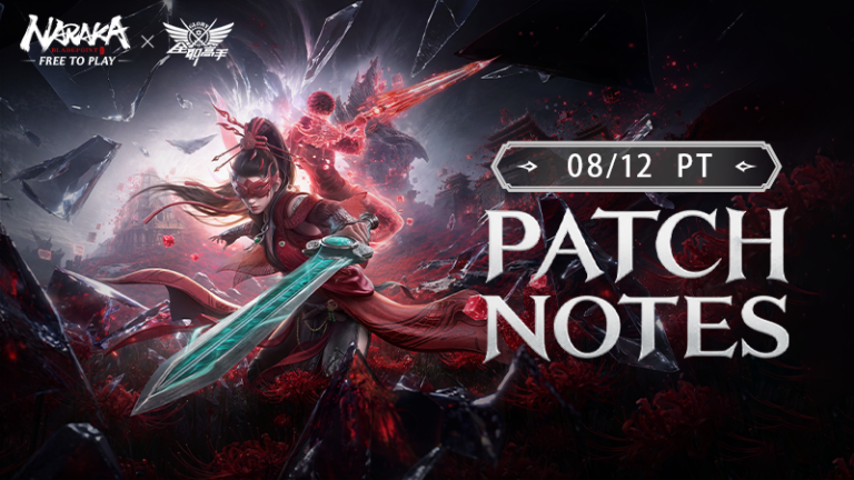 Naraka Bladepoint heroes in the August 13 update artwork