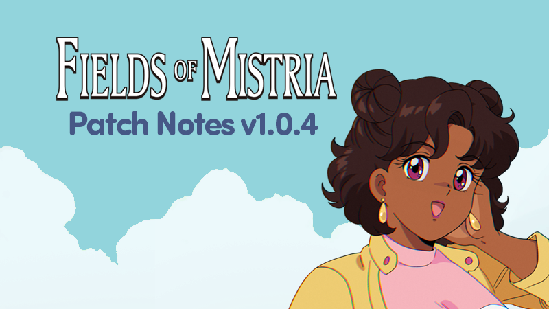 Fields of Mistria Version 1.0.4 patch artwork