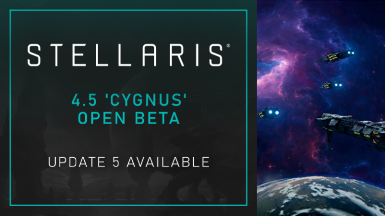 Stellaris 4.5 Cygnus Open Beta Update 5 artwork