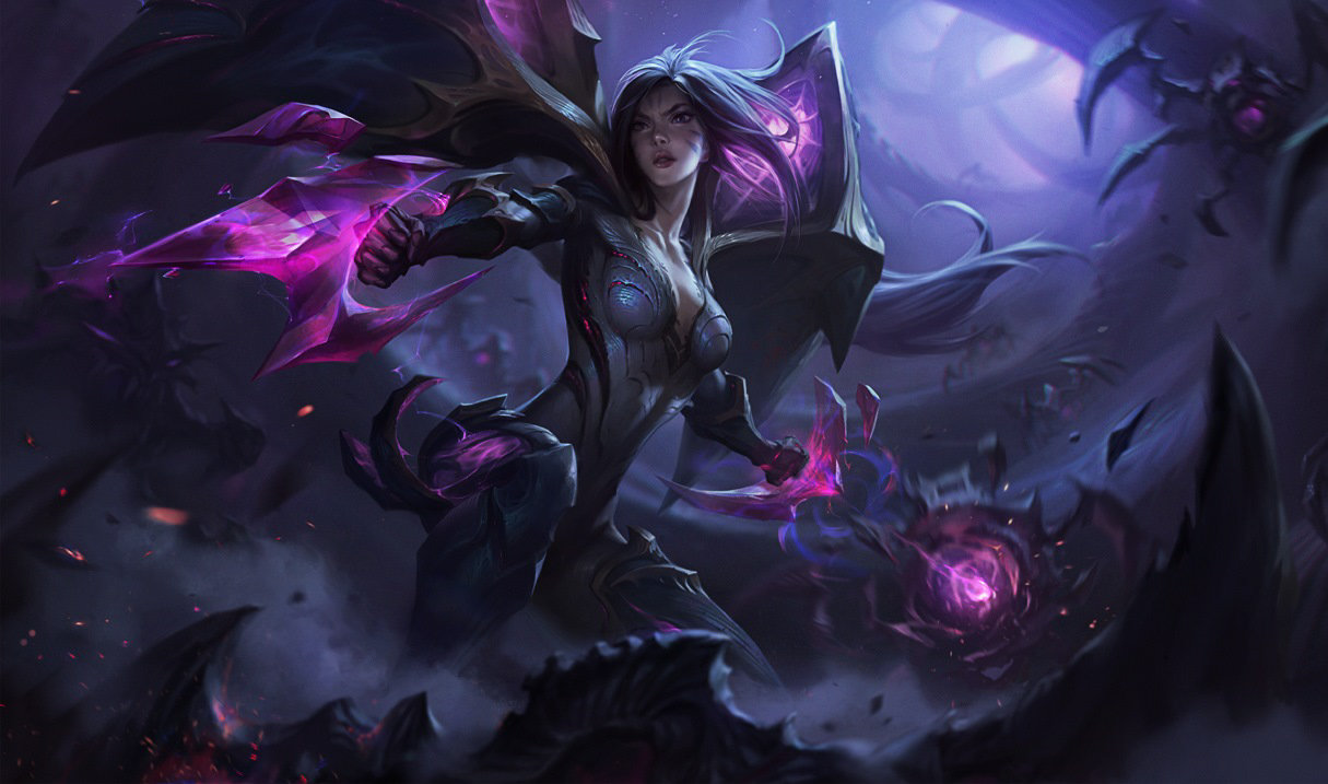 Kai Sa in combat in League of Legends