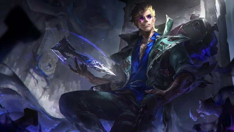 Locke champion splash art in League of Legends