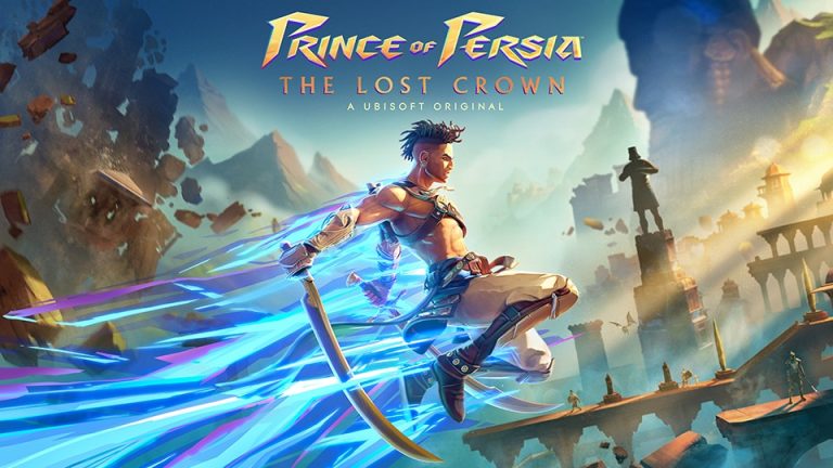 Sargon leaping through Mount Qaf in Prince of Persia The Lost Crown