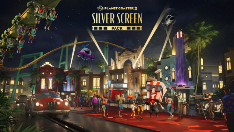 Planet Coaster 2 Silver Screen Pack attractions