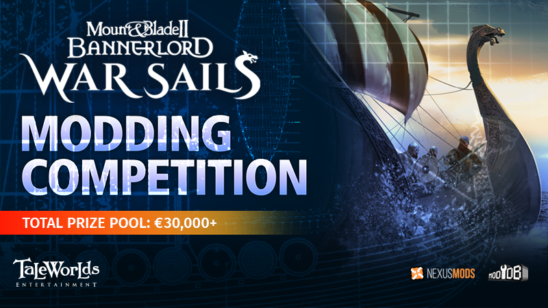 War Sails ships featured in modding competition artwork