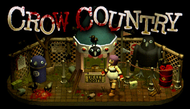 Mara Forest exploring the abandoned Crow Country theme park