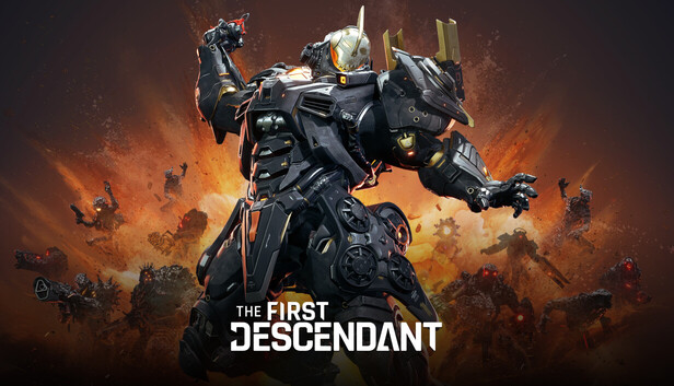 Descendants facing a giant Colossus in The First Descendant