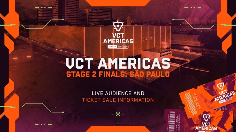 VCT Americas Stage 2 Finals São Paulo event graphic