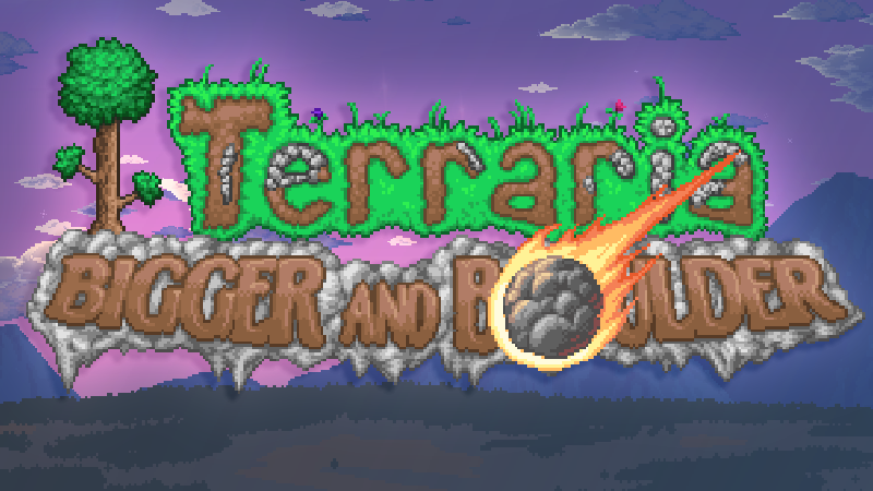 Terraria characters in Version 1.4.5.7 update artwork