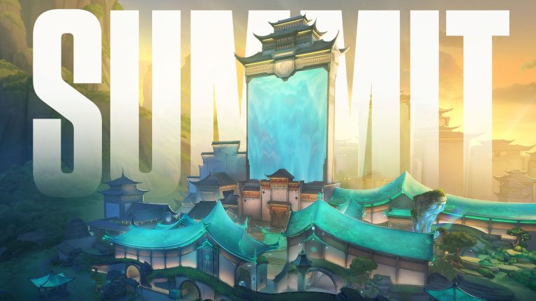Summit map artwork from VALORANT Patch 13.00
