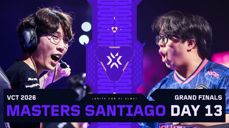 Nongshim RedForce and Paper Rex in the Masters Santiago grand final broadcast