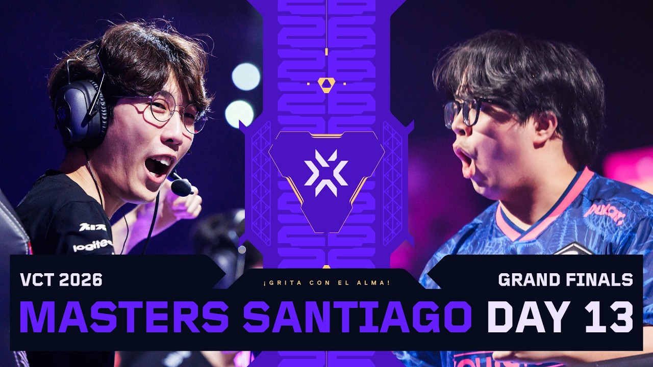 Nongshim RedForce and Paper Rex in the Masters Santiago grand final broadcast
