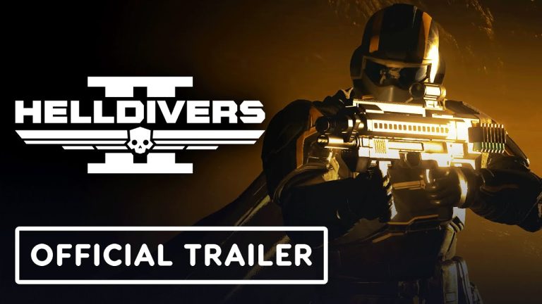 Helldivers entering an underground Terminid cave in Into the Unjust