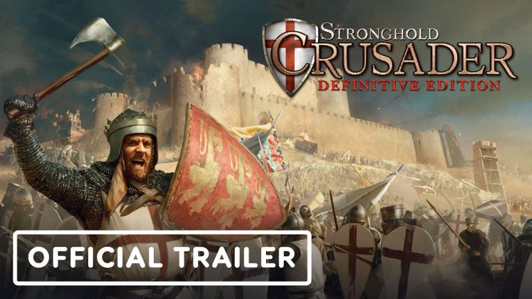 Desert castle under siege in Stronghold Crusader Definitive Edition