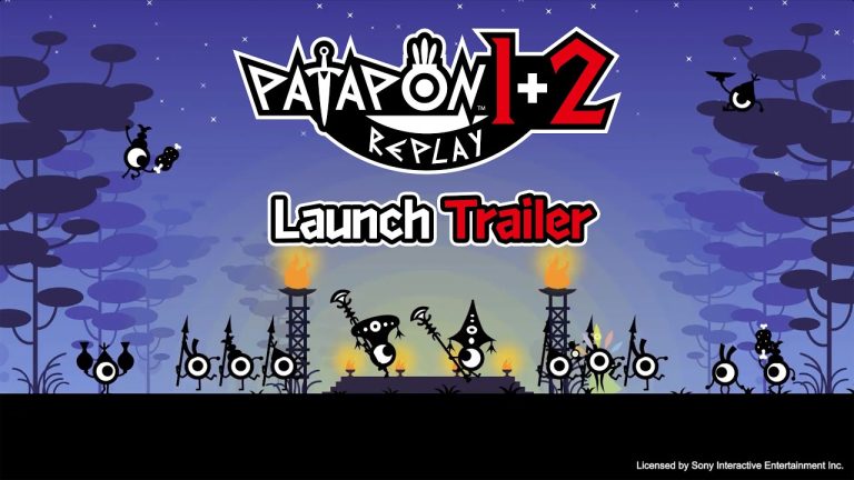 Patapon army marching to drum commands in PATAPON 1+2 REPLAY