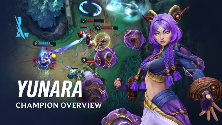Yunara attacking from range in Wild Rift patch 7.2