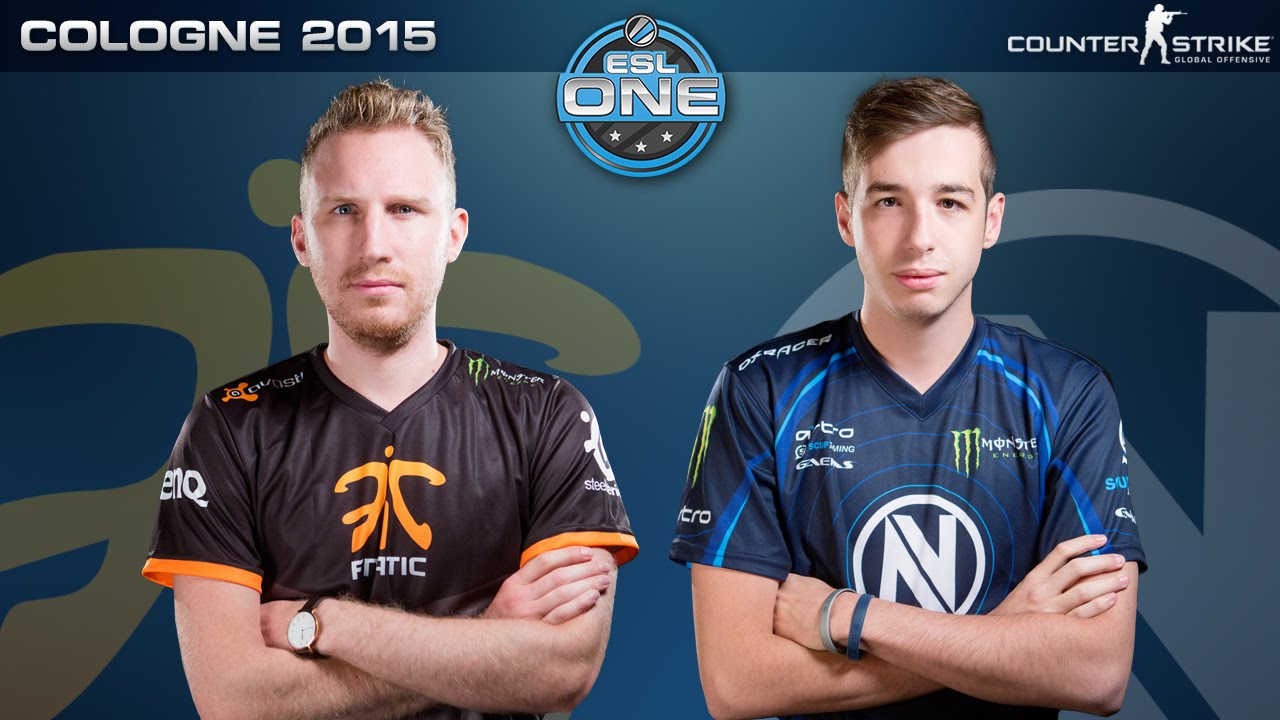 Fnatic and EnVyUs playing the ESL One Cologne 2015 grand final