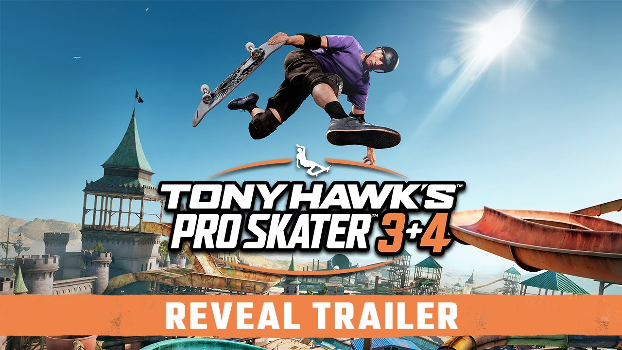 A skater grinding through a rebuilt park in Tony Hawk’s Pro Skater 3 + 4