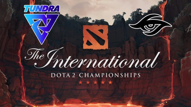 Tundra Esports and Team Secret playing The International 2022 grand final