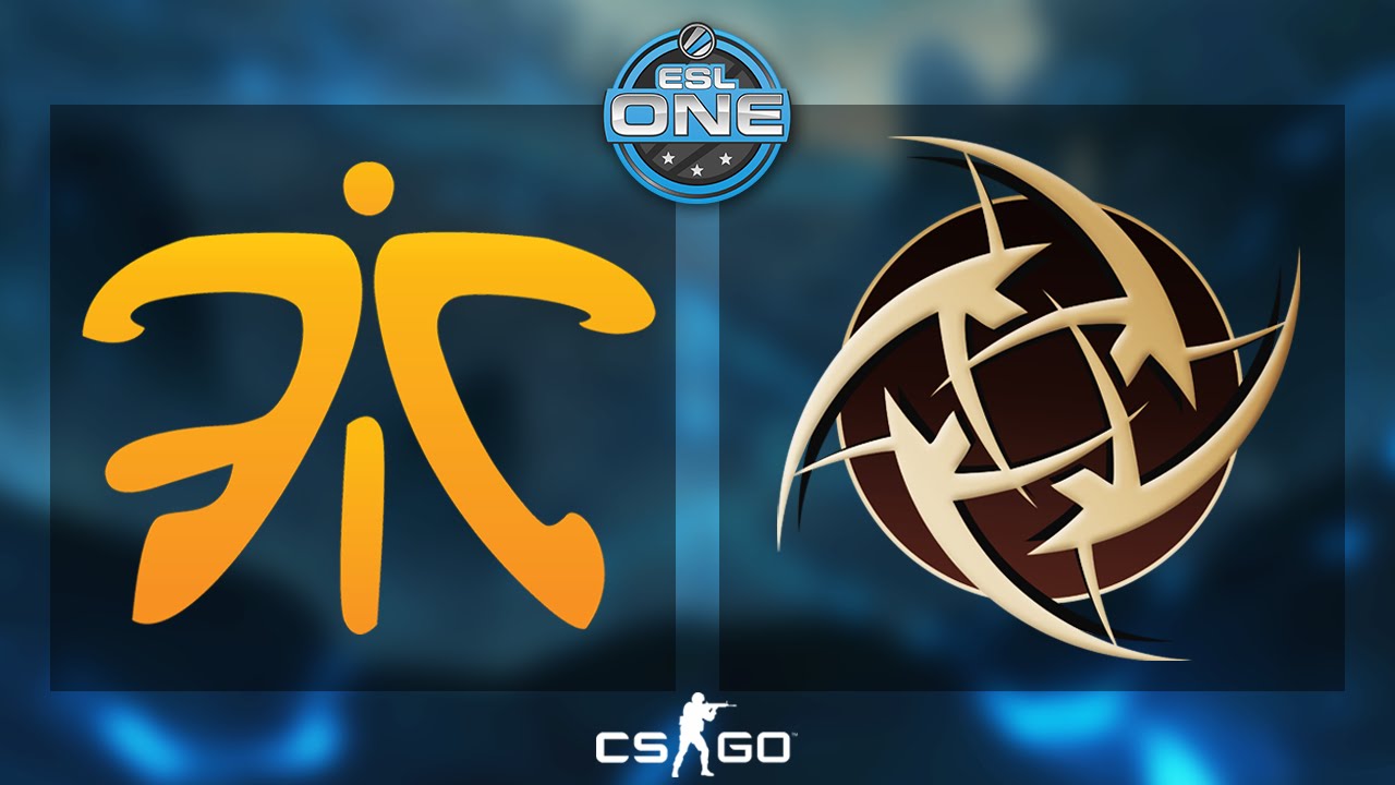 Fnatic and NiP players at ESL One Katowice 2015