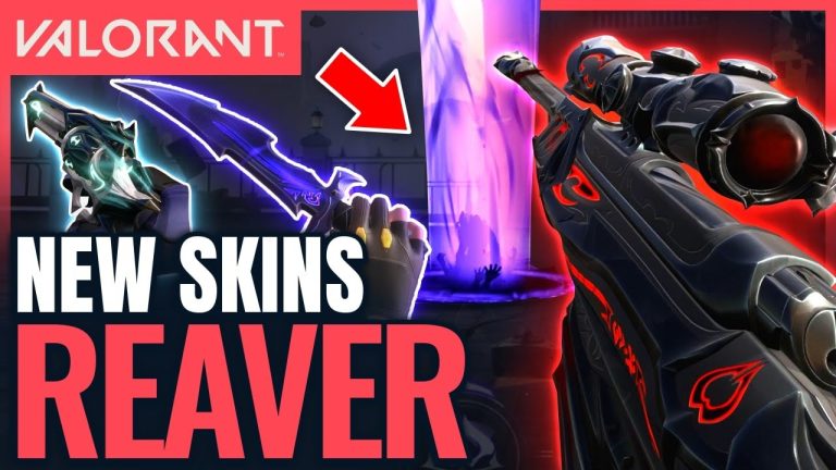 Reaver Vandal weapon skin in VALORANT