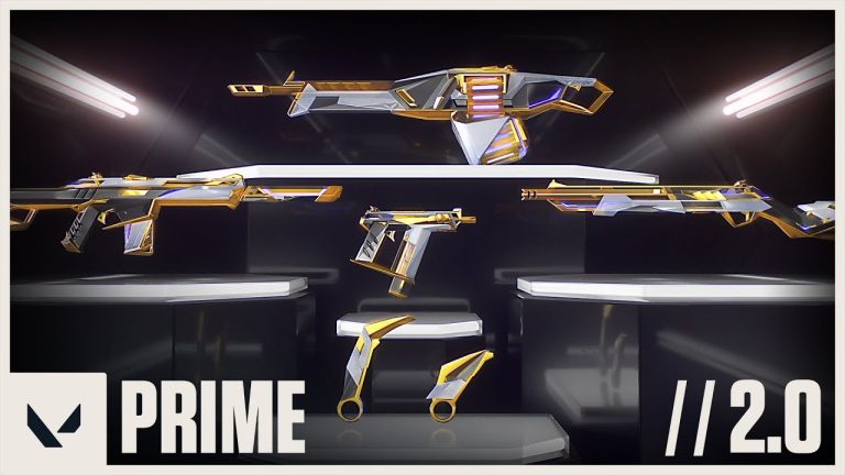 Prime 2.0 weapons presented in the official VALORANT reveal