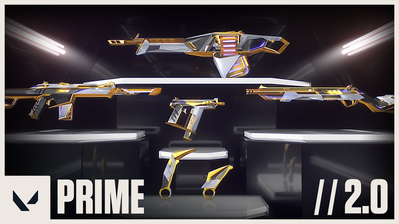 Prime 2.0 weapons presented in the official VALORANT reveal