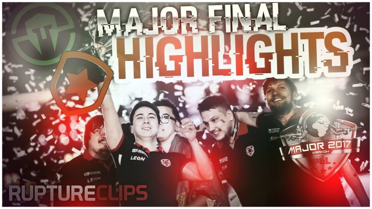 Gambit and Immortals competing in the PGL Krakow Major final