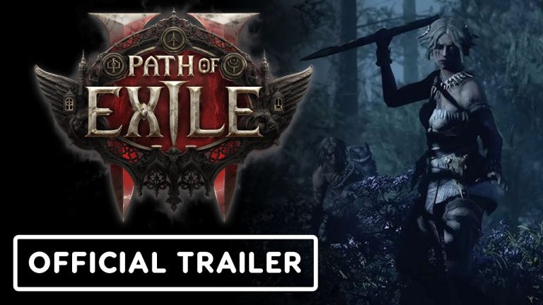 The Huntress wielding a spear in Path of Exile 2 Dawn of the Hunt