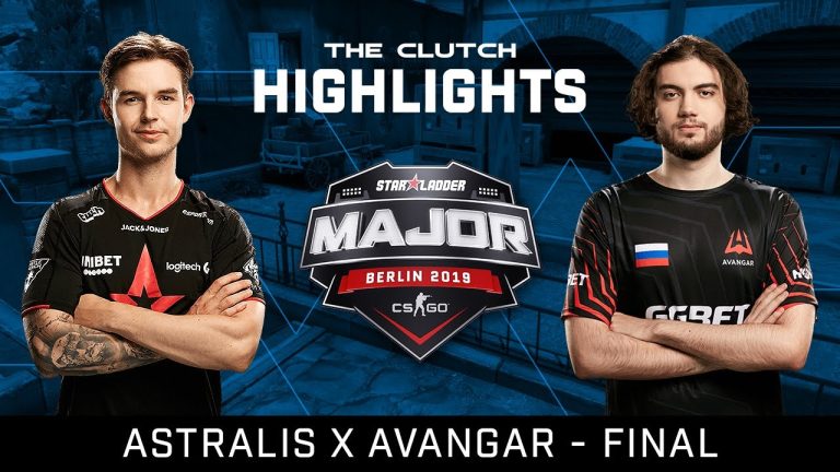 Astralis lifting the StarLadder Berlin Major trophy