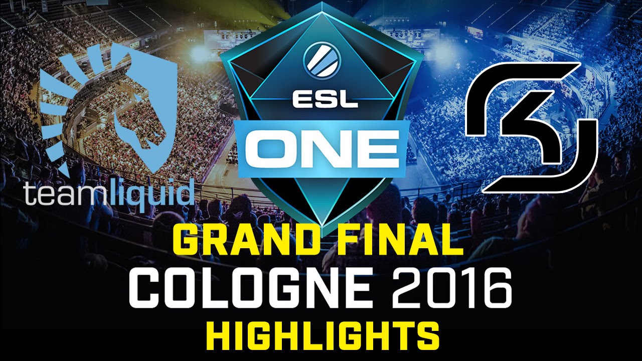 SK Gaming players celebrating the ESL One Cologne 2016 Major title