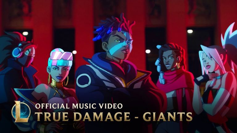 True Damage Ekko performing in the GIANTS music video