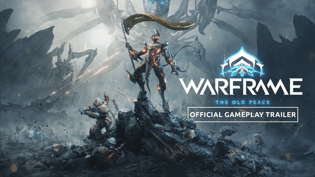 Tenno reliving an Old War battlefield in Warframe The Old Peace