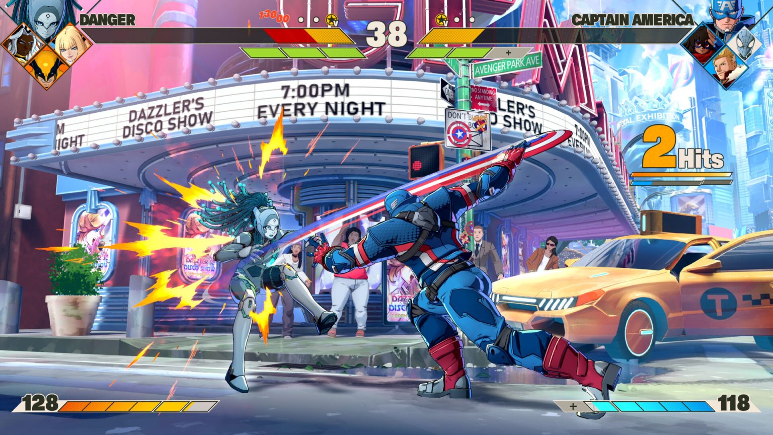 Marvel heroes clashing in MARVEL Tokon Fighting Souls