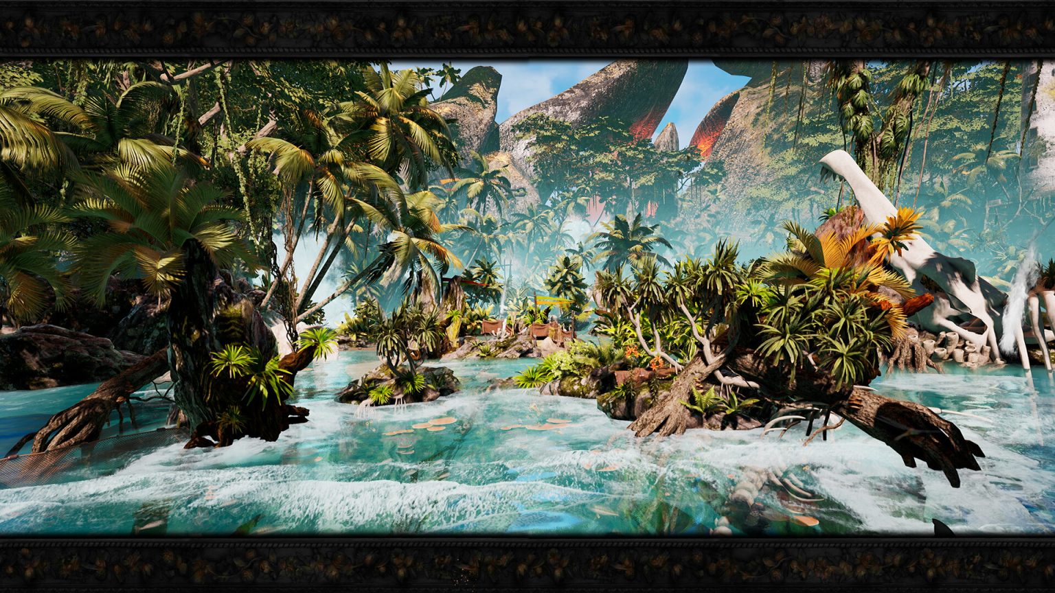 Nik exploring a detailed fantasy environment in of pawns and kings