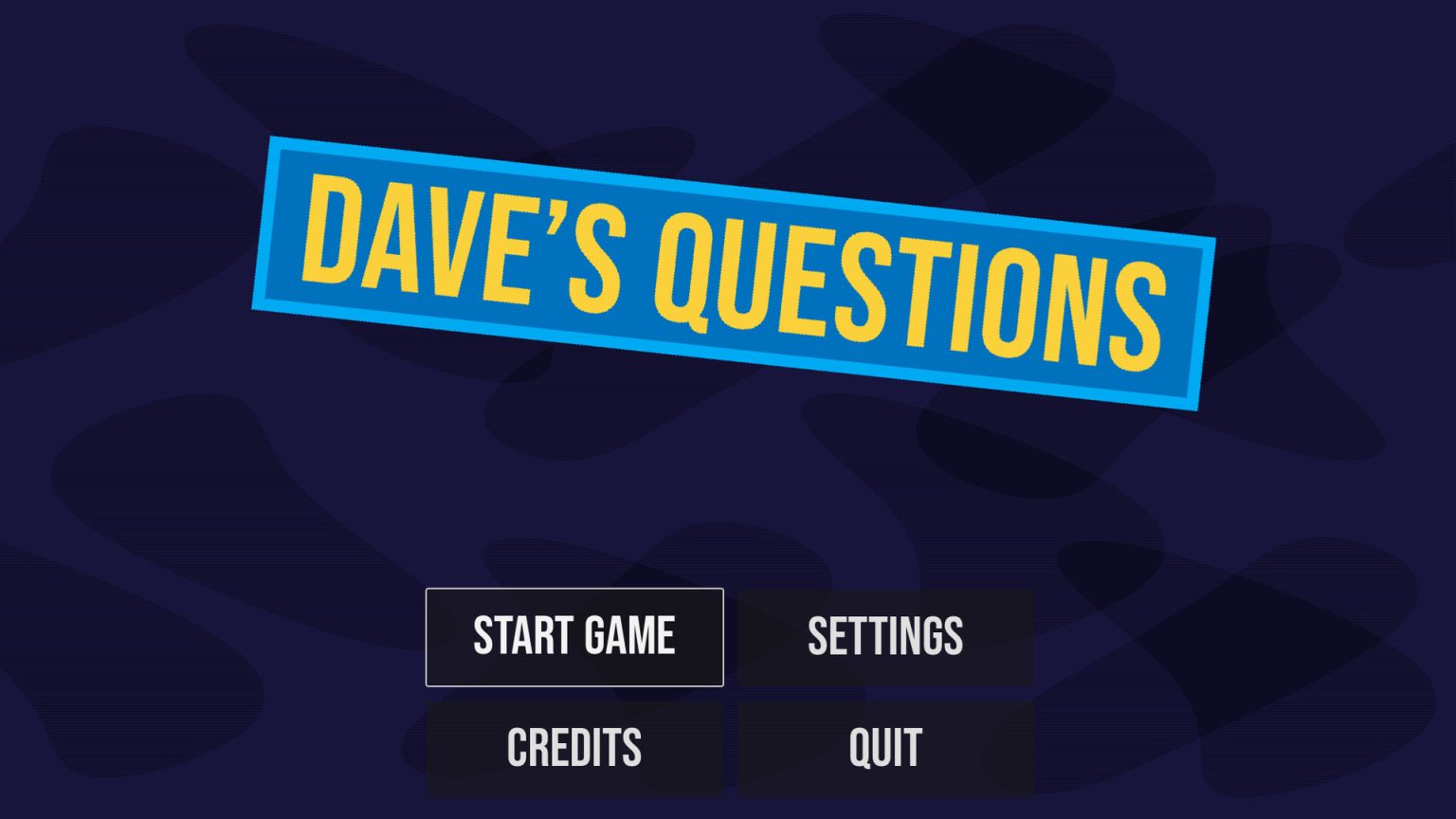 Players choosing wagers in Daves Questions