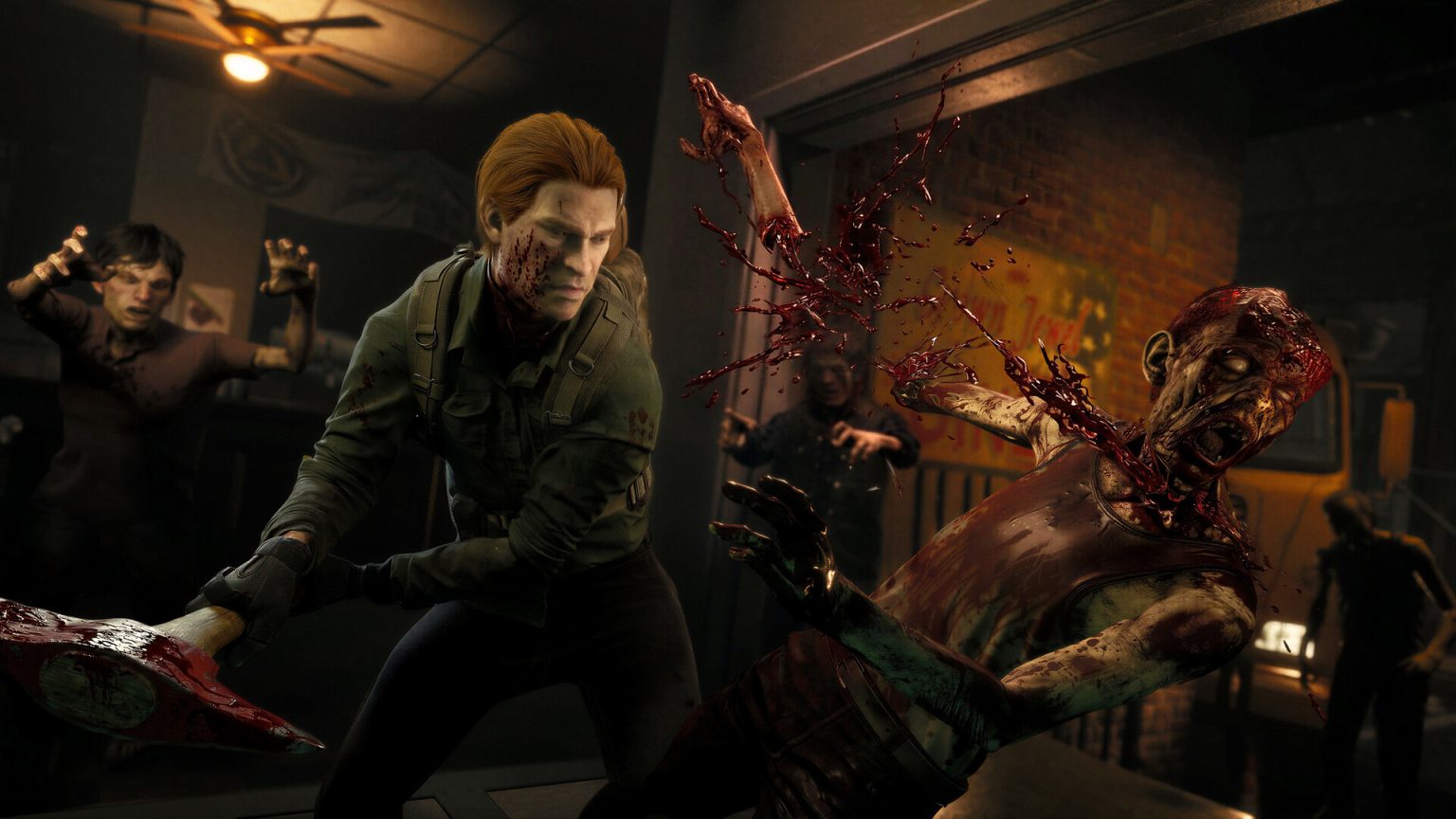 Survivors confronting zombies in No More Room in Hell 2