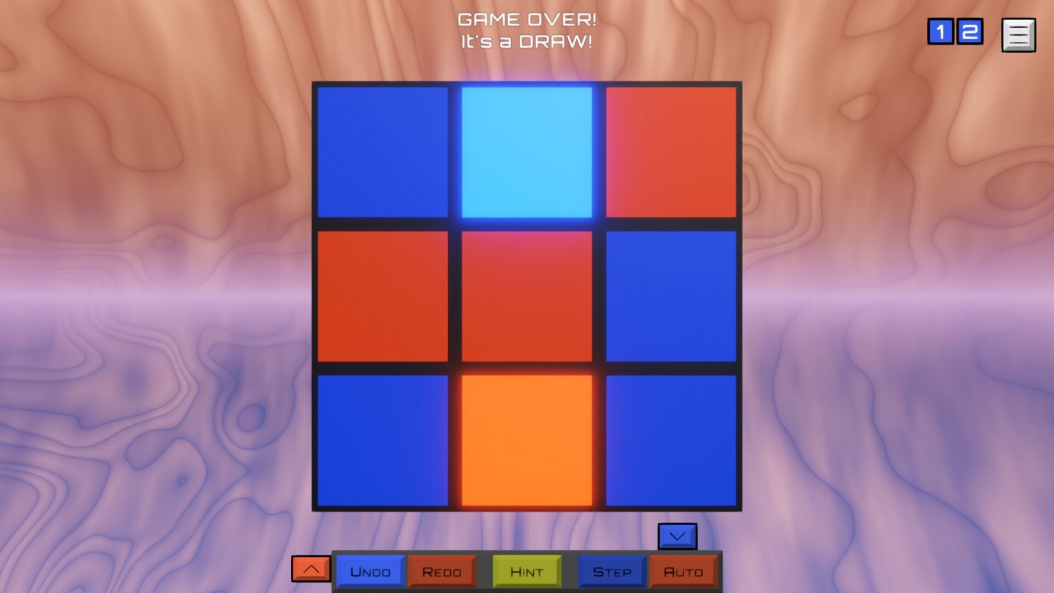 Multidimensional board displayed in Tic-Tac-Toe Dimensions