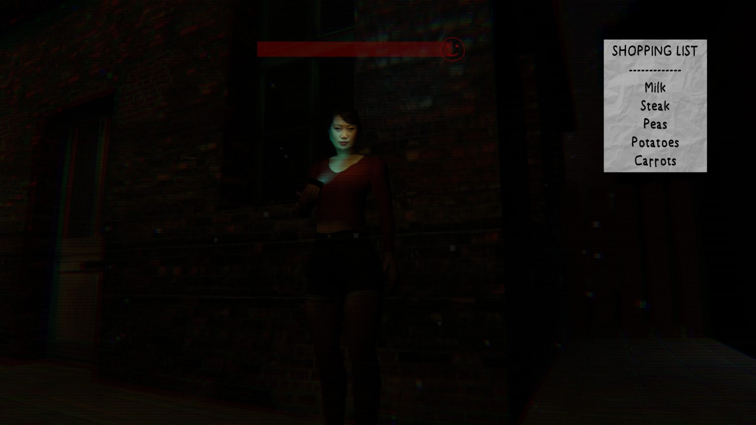 Child approaching a stranger in the dark neighborhood in Dont Talk to Strangers