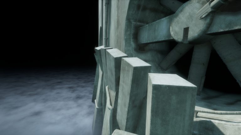 Geometric first-person puzzle space in VHOLUME